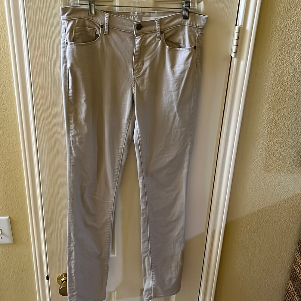 DKNY-SOHO SKINNY JEANS(TAN)-SIZE-6